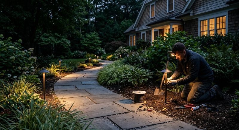 Step Lighting Installation in Denver County, CO